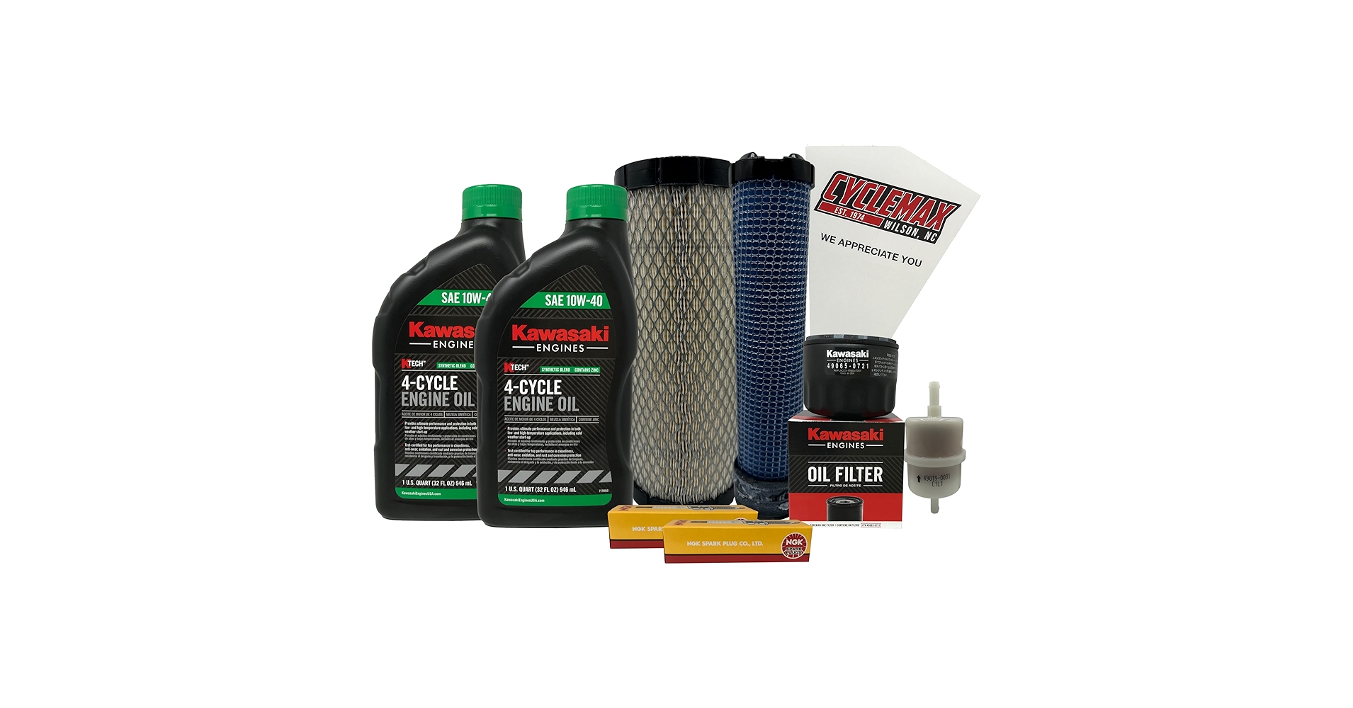 Amazon.com: Cyclemax Tune Up Kit compatible with Kawasaki